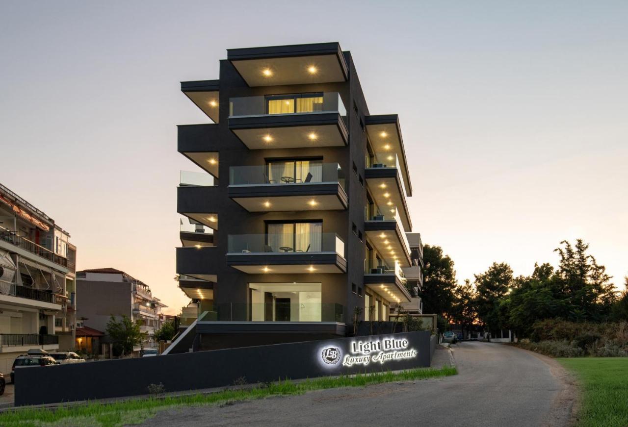 Light Blue Hotel Nea Kallikrateia Екстер'єр фото